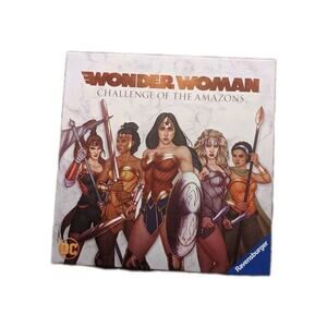 Wonder Woman Challenge of the Amazons DC Comics Board Game Super Hero Character